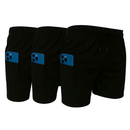 Kit 3 Shorts 2 em 1 Masculino