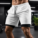 Kit 3 Shorts 2 em 1 Masculino